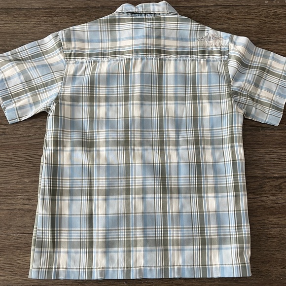 Quiksilver Button Down Madras Plaid Kids - Picture 9 of 15